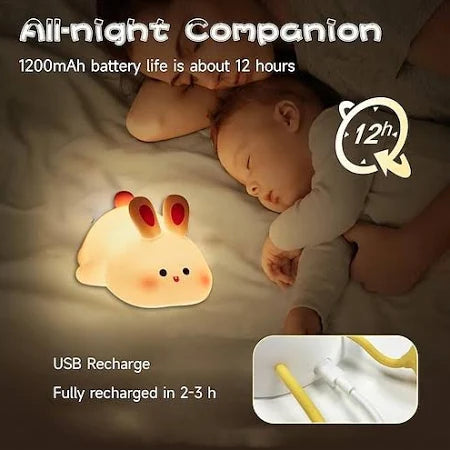 Rabbit Night Lamp with USB