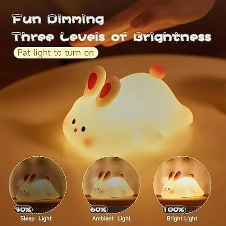 Rabbit Night Lamp with USB